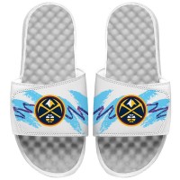 Детские шлепки Denver Nuggets ISlide 90s Paper Cup - White