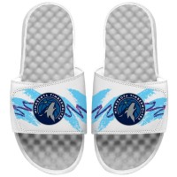 Детские шлепки Minnesota Timberwolves ISlide 90s Paper Cup - White