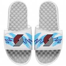 Детские шлепки Portland Trail Blazers ISlide 90s Paper Cup - White