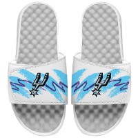 Детские шлепки San Antonio Spurs ISlide 90s Paper Cup - White