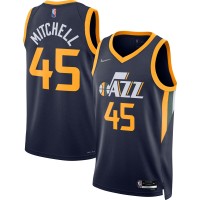 Игровая форма Donovan Mitchell Utah Jazz Nike 2021/22 Diamond Swingman - Icon Edition - Navy