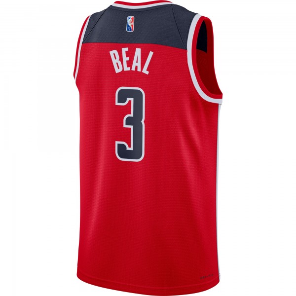 Игровая майка Bradley Beal Washington Wizards Nike 2021/22 Diamond Swingman - Icon Edition - Red - оригинальная джерси НБА