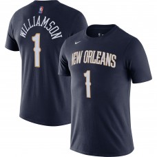 Футболка Zion Williamson New Orleans Pelicans Nike Diamond Icon - Navy