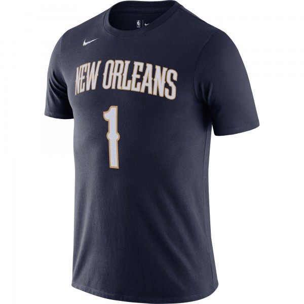 Футболка Zion Williamson New Orleans Pelicans Nike Diamond Icon - Navy