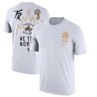 Футболка Toronto Raptors Nike 2021/22 City Edition Courtside Heavyweight Moments Story - White