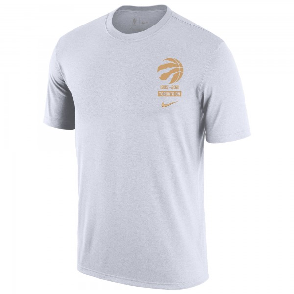 Футболка Toronto Raptors Nike 2021/22 City Edition Courtside Heavyweight Moments Story - White