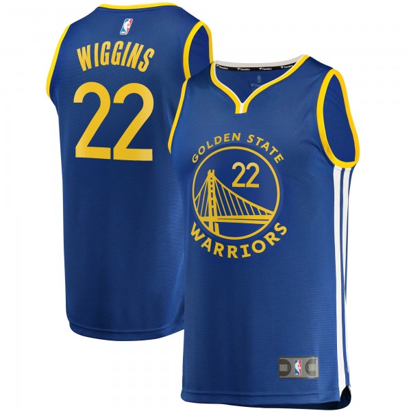 Игровая форма  Andrew Wiggins Golden State Warriors 2020/21 Fast Break Replica - Icon Edition - Royal