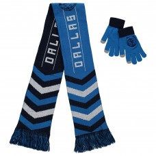 Комплект перчатки и шарф Dallas Mavericks FOCO - Blue