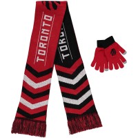 Комплект перчатки и шарф Toronto Raptors FOCO - Red
