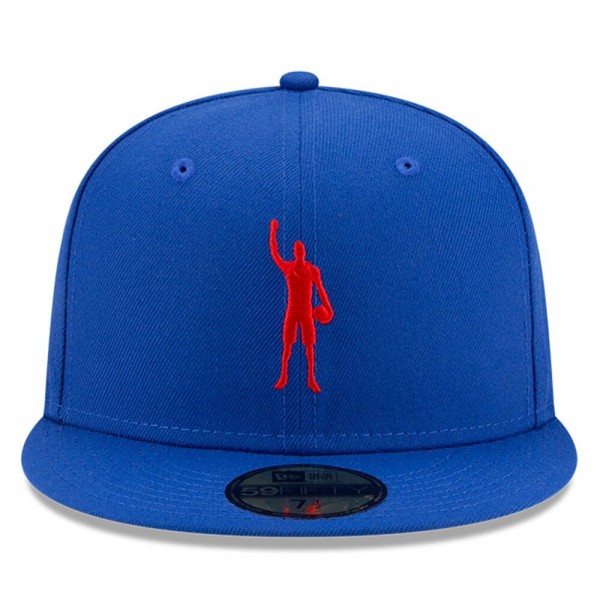Бейсболка Philadelphia 76ers New Era x Compound Play For Change OTC 59FIFTY - Royal