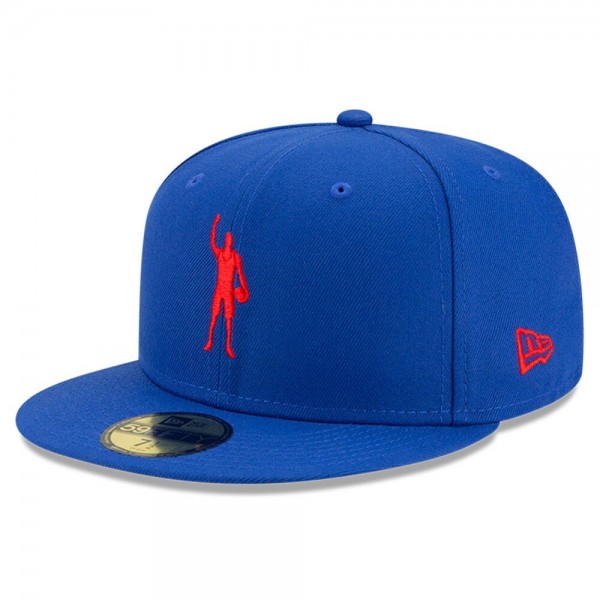 Бейсболка Philadelphia 76ers New Era x Compound Play For Change OTC 59FIFTY - Royal