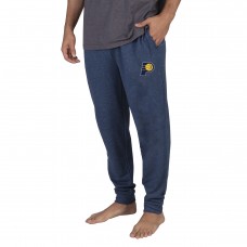 Indiana Pacers Concepts Sport Mainstream Cuffed Terry Pants - Navy