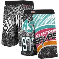 Шорты San Antonio Spurs Mitchell & Ness Hardwood Classics Jumbotron - Black