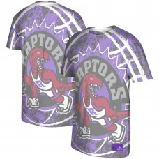 Футболка Toronto Raptors Mitchell & Ness Hardwood Classics Jumbotron - Purple