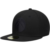 Бейсболка Washington Wizards New Era Black On Black 59FIFTY
