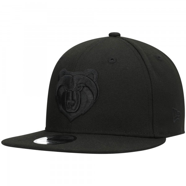 Бейсболка Memphis Grizzlies New Era Black On Black 9FIFTY