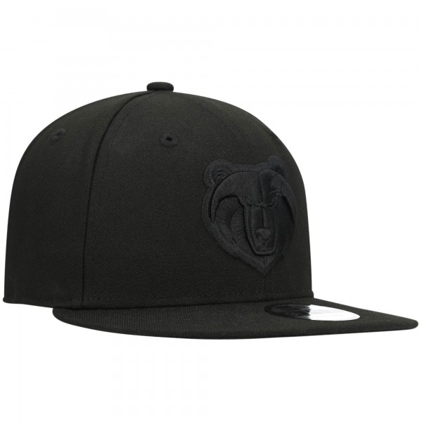 Бейсболка Memphis Grizzlies New Era Black On Black 9FIFTY