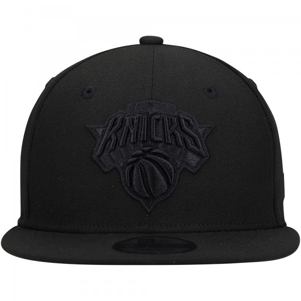 Бейсболка New York Knicks New Era Black On Black 9FIFTY