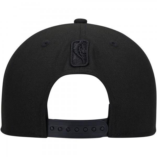 Бейсболка New York Knicks New Era Black On Black 9FIFTY