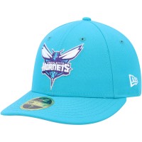 Бейсболка Charlotte Hornets New Era Team Low Profile 59FIFTY - Teal