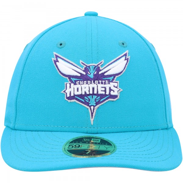 Бейсболка Charlotte Hornets New Era Team Low Profile 59FIFTY - Teal
