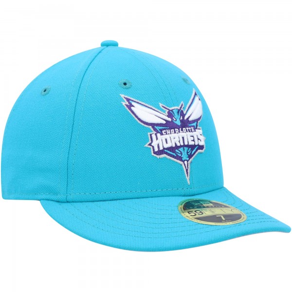 Бейсболка Charlotte Hornets New Era Team Low Profile 59FIFTY - Teal