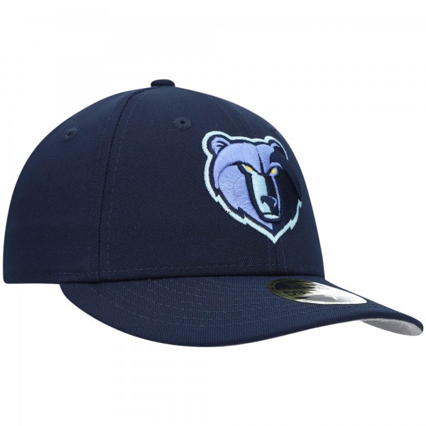 Бейсболка Memphis Grizzlies New Era Team Low Profile 59FIFTY - Navy - официальный мерч NBA
