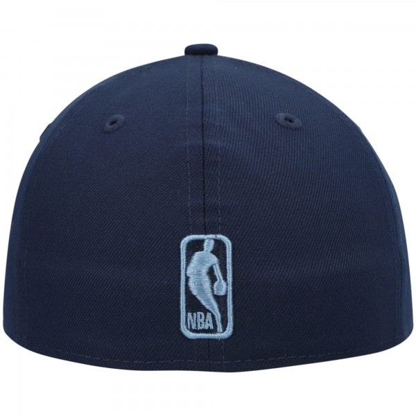 Бейсболка Memphis Grizzlies New Era Team Low Profile 59FIFTY - Navy - официальный мерч NBA