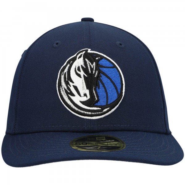 Бейсболка Dallas Mavericks New Era Team Low Profile 59FIFTY - Navy - официальный мерч NBA