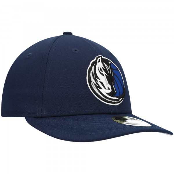 Бейсболка Dallas Mavericks New Era Team Low Profile 59FIFTY - Navy - официальный мерч NBA
