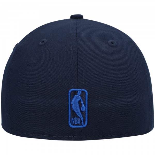 Бейсболка Dallas Mavericks New Era Team Low Profile 59FIFTY - Navy - официальный мерч NBA