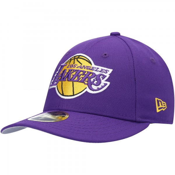 Бейсболка Los Angeles Lakers New Era Team Low Profile 59FIFTY - Purple