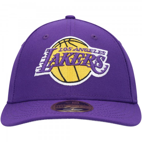 Бейсболка Los Angeles Lakers New Era Team Low Profile 59FIFTY - Purple