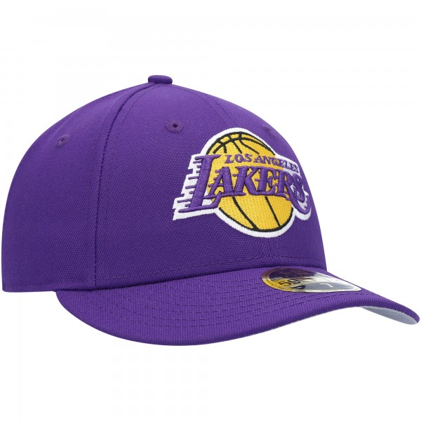 Бейсболка Los Angeles Lakers New Era Team Low Profile 59FIFTY - Purple