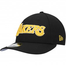 Бейсболка Los Angeles Lakers New Era Team Low Profile 59FIFTY - Black