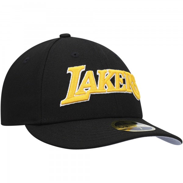 Бейсболка Los Angeles Lakers New Era Team Low Profile 59FIFTY - Black