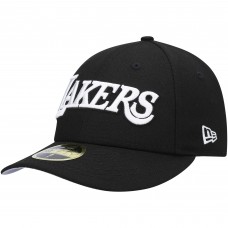 Бейсболка Los Angeles Lakers New Era Team Logo Low Profile 59FIFTY - Black