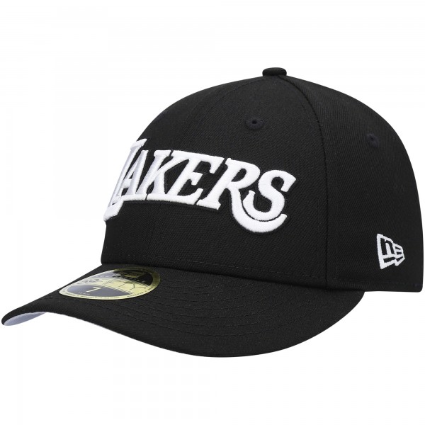 Бейсболка Los Angeles Lakers New Era Team Logo Low Profile 59FIFTY - Black