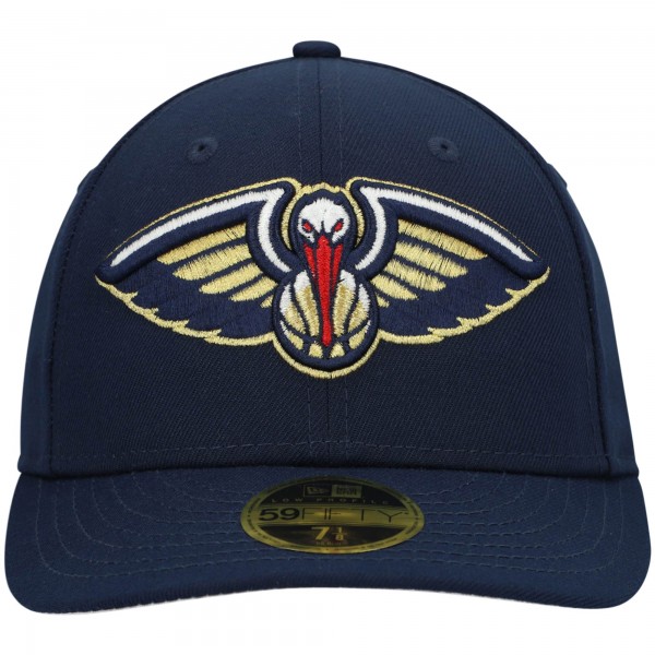 Бейсболка New Orleans Pelicans New Era Team Low Profile 59FIFTY - Navy