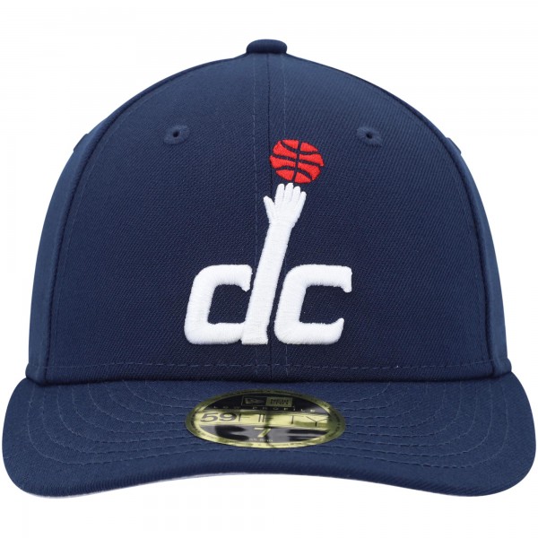 Бейсболка Washington Wizards New Era Team Low Profile 59FIFTY - Navy - официальный мерч NBA