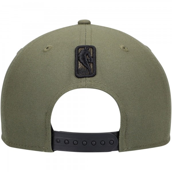 Бейсболка Philadelphia 76ers New Era 9FIFTY - Olive