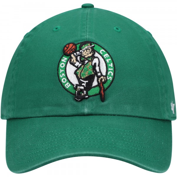 Бейсболка Boston Celtics 47 Kelly Green Core Logo Clean Up