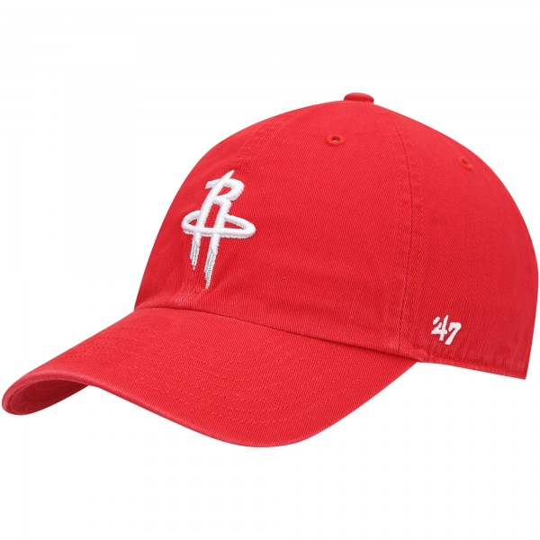 Бейсболка Houston Rockets Logo Clean Up - Red - официальный мерч NBA