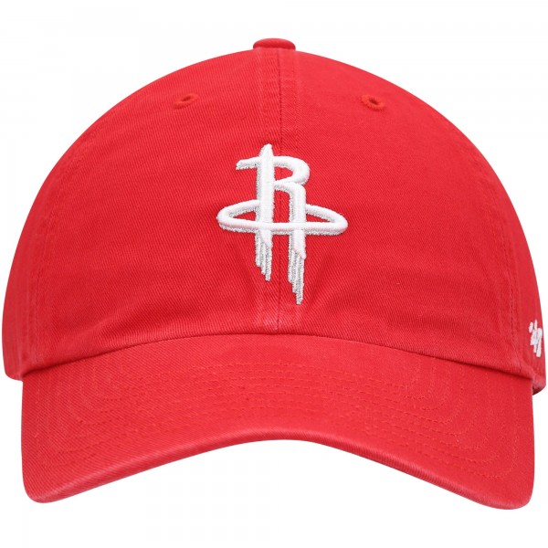 Бейсболка Houston Rockets Logo Clean Up - Red - официальный мерч NBA