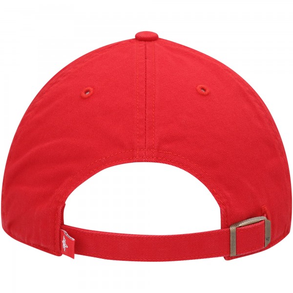 Бейсболка Houston Rockets Logo Clean Up - Red - официальный мерч NBA