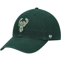 Бейсболка Milwaukee Bucks 47 Logo Clean Up - Hunter Green