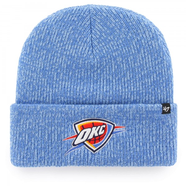 Шапка с отворотом Oklahoma City Thunder Brain Freeze - Blue - оригинальная атрибутика НБА