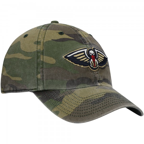 Бейсболка New Orleans Pelicans Clean Up - Camo - официальный мерч NBA