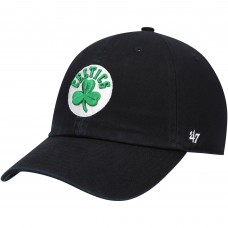 Бейсболка Boston Celtics 47 Black Core Logo Clean Up