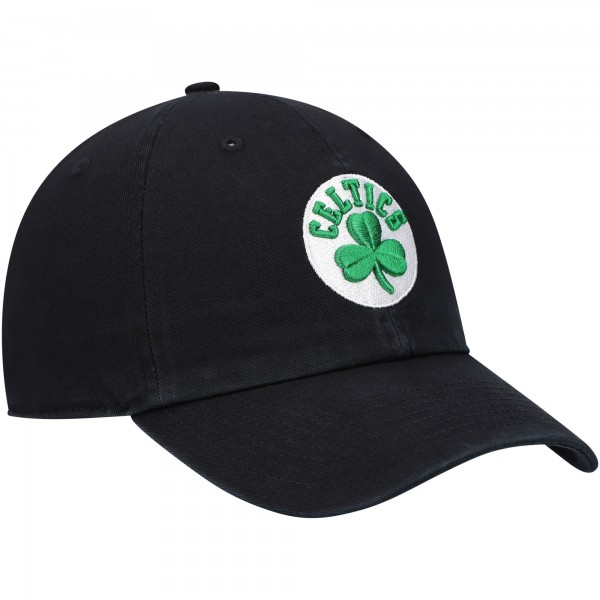 Бейсболка Boston Celtics 47 Black Core Logo Clean Up
